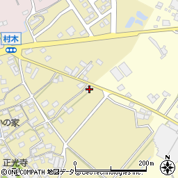 滋賀県米原市村木1184周辺の地図