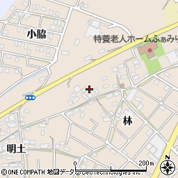 愛知県江南市小杁町林46周辺の地図