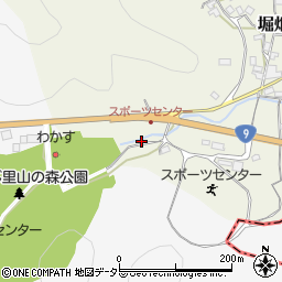 兵庫県養父市堀畑573周辺の地図