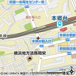 神奈川県横浜市栄区小菅ケ谷周辺の地図