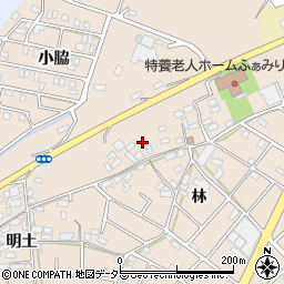 愛知県江南市小杁町林40周辺の地図