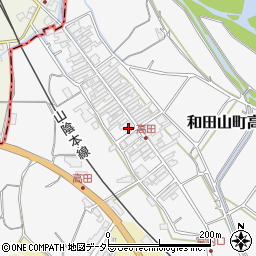 兵庫県朝来市和田山町高田96周辺の地図