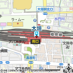 ドトールコーヒーショップ アスティ大垣店周辺の地図