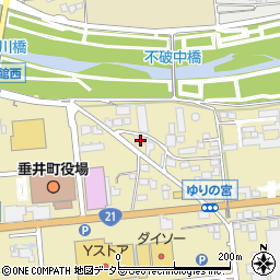 岐阜県不破郡垂井町表佐100周辺の地図