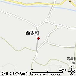 京都府綾部市西坂町堂ノ岡周辺の地図