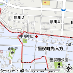 岐阜県大垣市墨俣町先入方1514周辺の地図