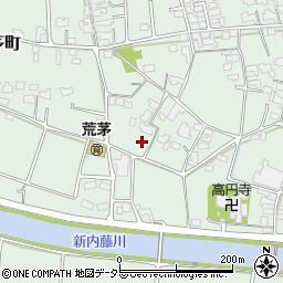 島根県出雲市荒茅町1163周辺の地図