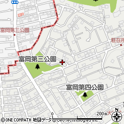 神奈川県横浜市金沢区富岡西4丁目46周辺の地図