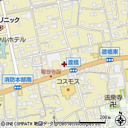 島根県出雲市渡橋町413周辺の地図