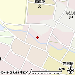 岐阜県恵那市朝日町843周辺の地図
