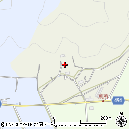京都府綾部市別所町（河北）周辺の地図