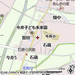 愛知県犬山市今井若宮周辺の地図