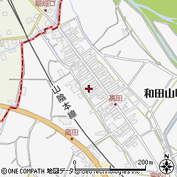 兵庫県朝来市和田山町高田79周辺の地図