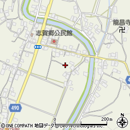 京都府綾部市志賀郷町下町周辺の地図