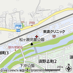 岐阜県瑞浪市松ケ瀬町2丁目7周辺の地図