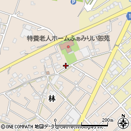 愛知県江南市小杁町林110周辺の地図
