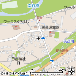鳥取県倉吉市関金町関金宿268周辺の地図