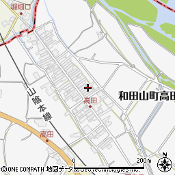 兵庫県朝来市和田山町高田231周辺の地図