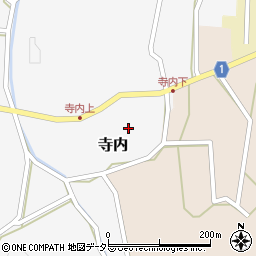 鳥取県西伯郡南部町寺内342周辺の地図