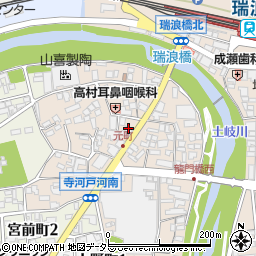 岐阜県瑞浪市寺河戸町871-8周辺の地図