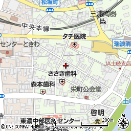 ひだや人形店周辺の地図