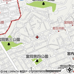 神奈川県横浜市金沢区富岡西4丁目30周辺の地図