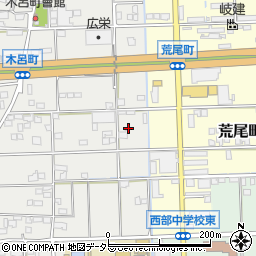 岐阜県大垣市荒川町47周辺の地図