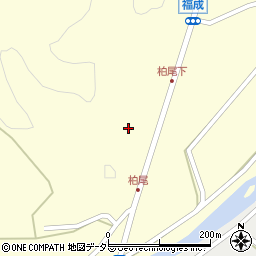 鳥取県西伯郡南部町福成2379周辺の地図