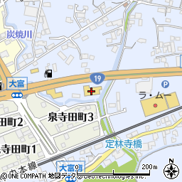 岐阜トヨペット　土岐店周辺の地図