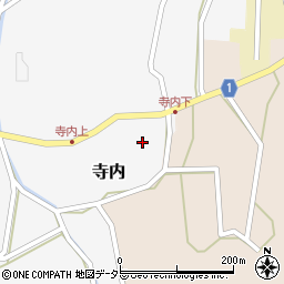 鳥取県西伯郡南部町寺内13周辺の地図