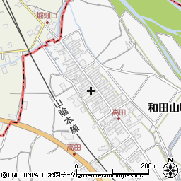 兵庫県朝来市和田山町高田71周辺の地図