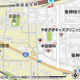 岐阜県不破郡垂井町1672周辺の地図