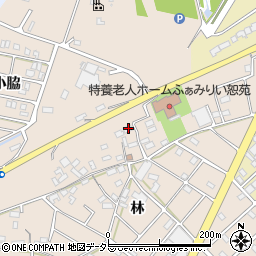 愛知県江南市小杁町林92周辺の地図