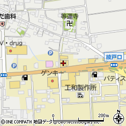トヨタカローラネッツ岐阜　カローラ垂井店周辺の地図
