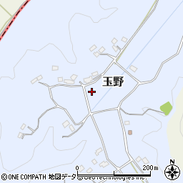 千葉県袖ケ浦市玉野周辺の地図
