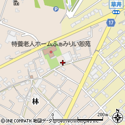 愛知県江南市小杁町林130周辺の地図