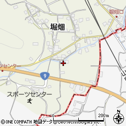 兵庫県養父市堀畑528周辺の地図