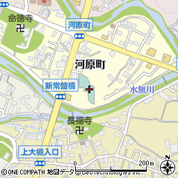神奈川県秦野市河原町2-54周辺の地図