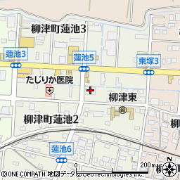 リード進学塾柳津校周辺の地図