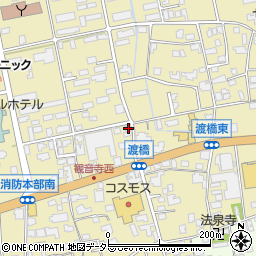 島根県出雲市渡橋町411周辺の地図