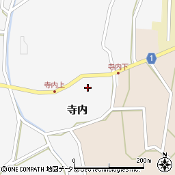 鳥取県西伯郡南部町寺内351周辺の地図