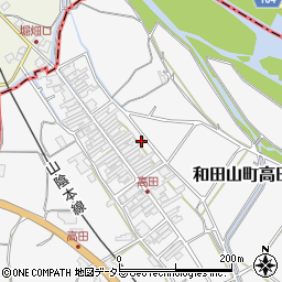 兵庫県朝来市和田山町高田241周辺の地図