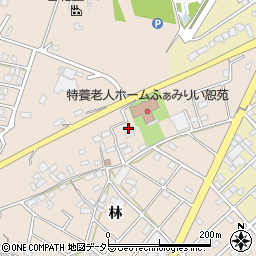 愛知県江南市小杁町林101周辺の地図