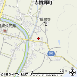 京都府綾部市志賀郷町儀市前周辺の地図