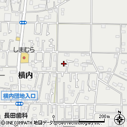 神奈川県平塚市横内3721周辺の地図