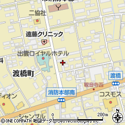 島根県出雲市渡橋町339周辺の地図