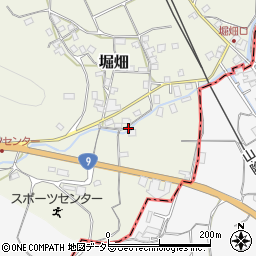 兵庫県養父市堀畑334周辺の地図