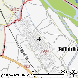 兵庫県朝来市和田山町高田247周辺の地図