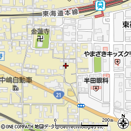 岐阜県不破郡垂井町1668周辺の地図