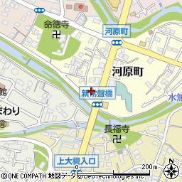 神奈川県秦野市河原町2-56周辺の地図